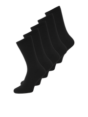 مجموعة 5 أزواج جوارب سوداء من جاك آند جونز