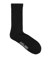 جوارب رجالي رياضية سوداء بتصميم تنس من جاك آند جونز