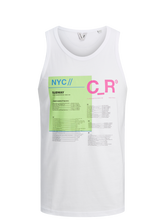 تانك توب رجالي أبيض JCOFIX White من جاك آند جونز.