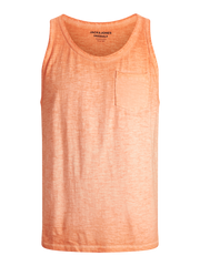 تيشيرت رجالي بلا أكمام قطن لون Shell Coral من جاك آند جونز