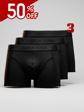 JACWAISTBAND Trunks - Black - 3 packs