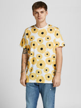 تي شيرت جورفلاوربو - أبيض ناصع