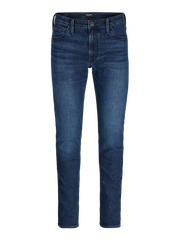 بنطال جينز دنيم رجالي أزرق من الأمام