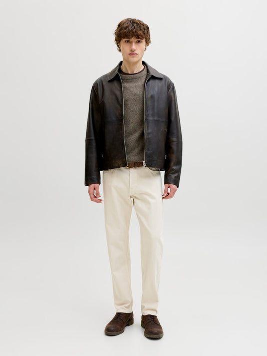 JJICHRIS Jeans - Ecru