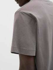 صورة قريبة للأكمام القصيرة Crew Neck تيشيرت رجالي رمادي JCOFUSION.