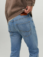 Jack & Jones Men's Tapered Fit Blue Jeans