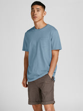 تي شيرت JPRBLATROPIC - أزرق آشلي