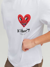 تي شيرت JORKEITHHARING - أبيض ساطع