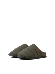 شبشب رجالي بلون زيتوني بتصميم خفيف الوزن