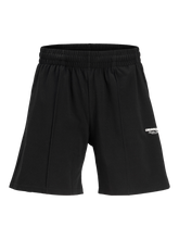 صورة أمامية كاملة لشورت JPSTBILL الواسع بلون أسود