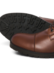 نعل مطاطي قوي لهاف بوت رجالي بني JFWALBANY Boots