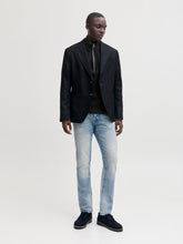 بولفر أسود برقبة عالية وسحاب نصفي من جاك آند جونز