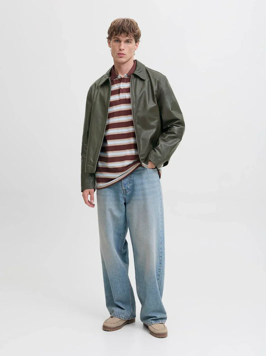 أفضل جواكت جلد شتاء 2026 من جاك آند جونز