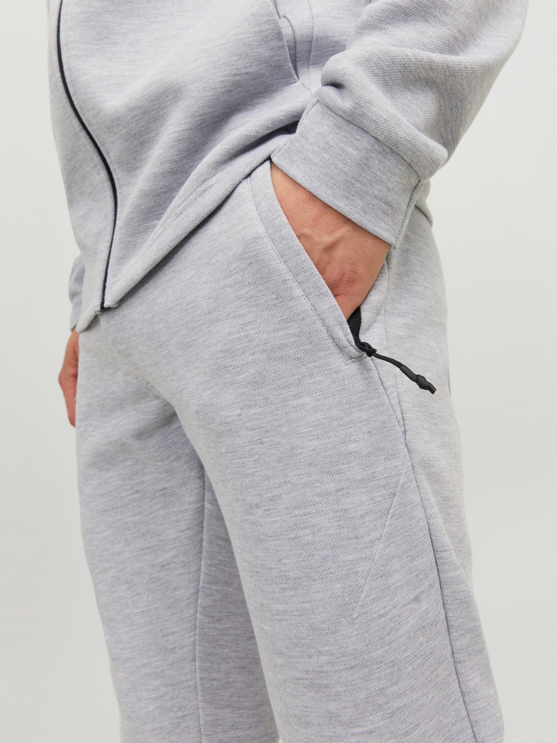 JPSTWILL Pants - Light Grey Melange