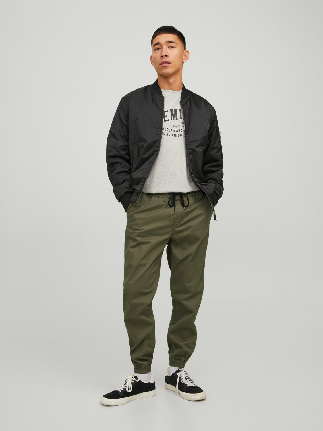 JJIGORDON Pants - Deep Lichen Green