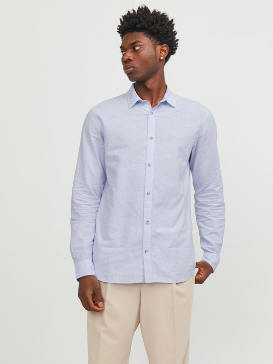 JJESUMMER Shirts - Cashmere Blue