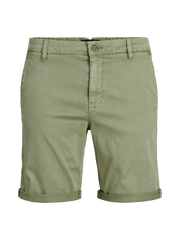 شورت تشينو جاك آند جونز مع أزرار أمامية وسحاب