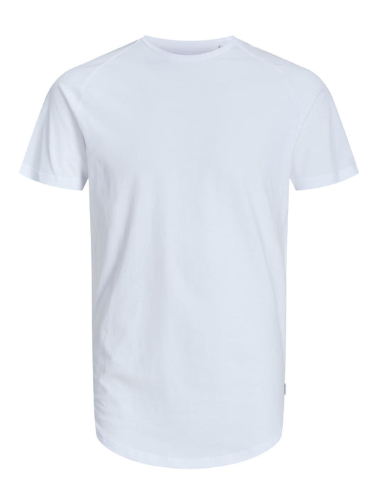 JJECURVED T-Shirt - White