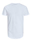 JJECURVED T-Shirt - White