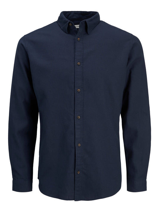 JJPLAIN Shirts - Navy Blazer