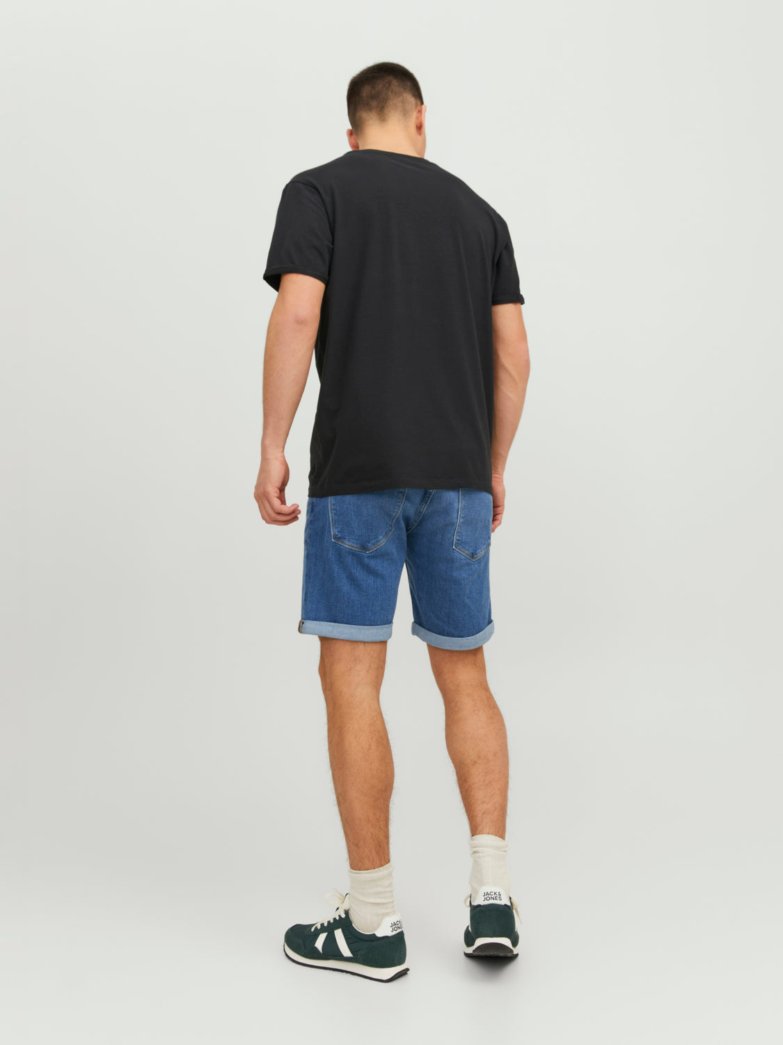 JJIRICK Shorts - Blue Denim