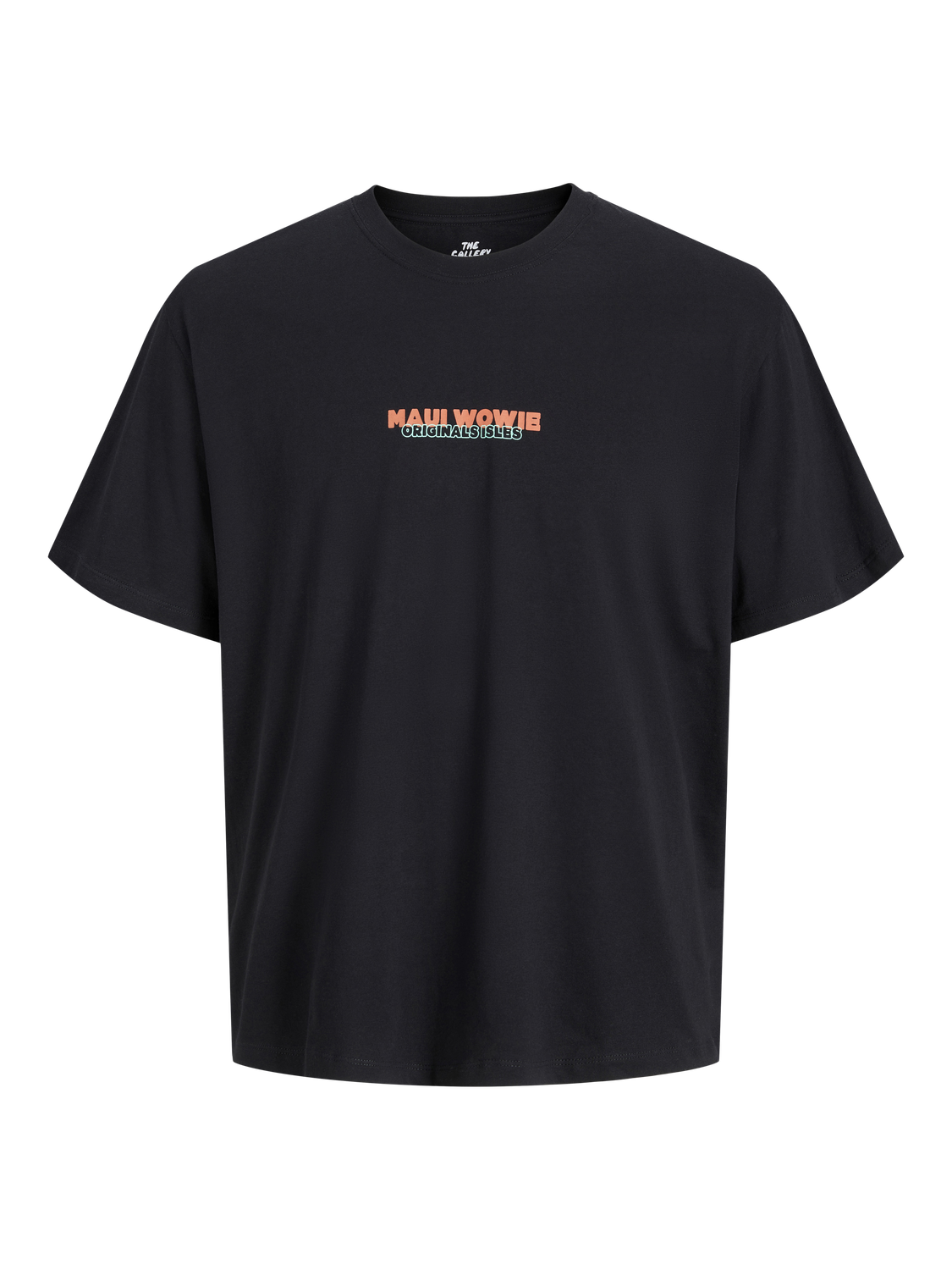 التيشيرت مسطح من الأمام