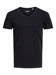 JJEBASIC T-Shirt - BLACK