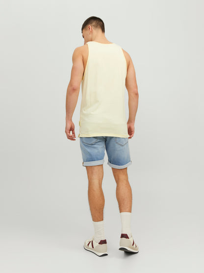 JORFADED Tank Top - Transparent Yellow