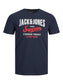 JJELOGO T-Shirt - Navy Blazer