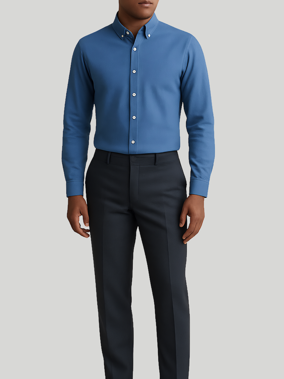 JPRCCREGENT Shirt - Medium Blue Denim