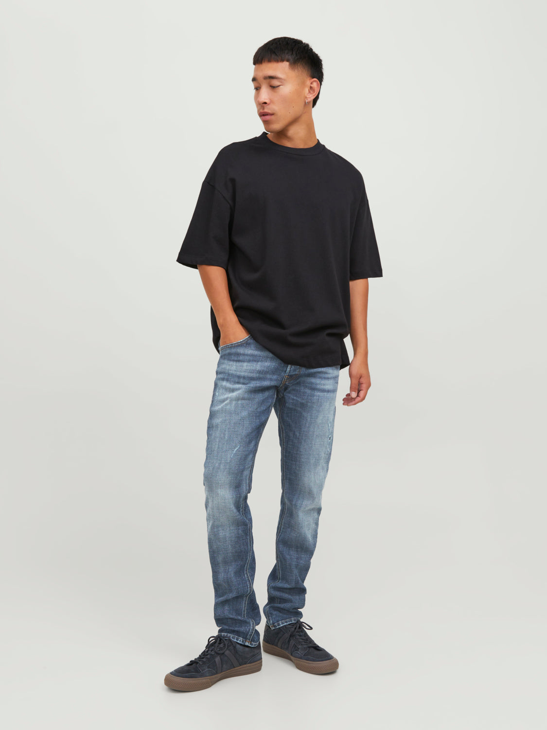 JJIGLENN Jeans - Blue Denim