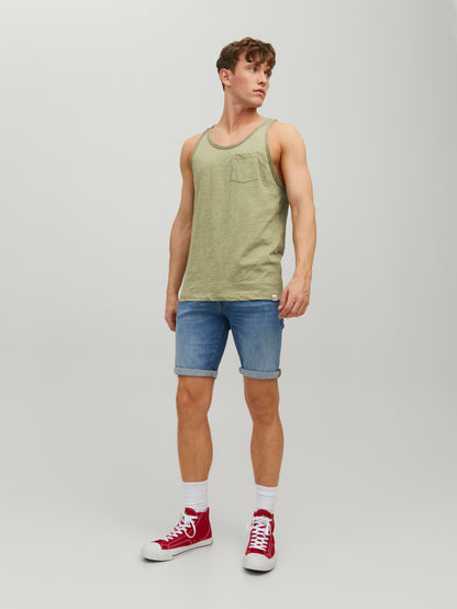 JORCRAYON Tank Top - Oil Green