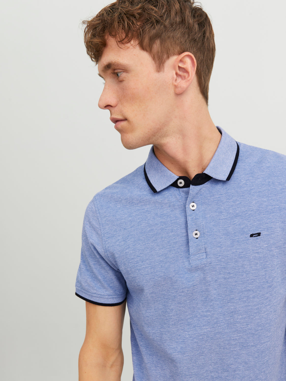 JJEPAULOS Polo Shirt - Bright Cobalt