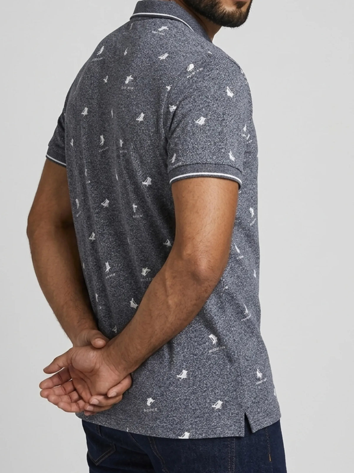 JORPOSITANO Polo-Shirt - Navy Blazer