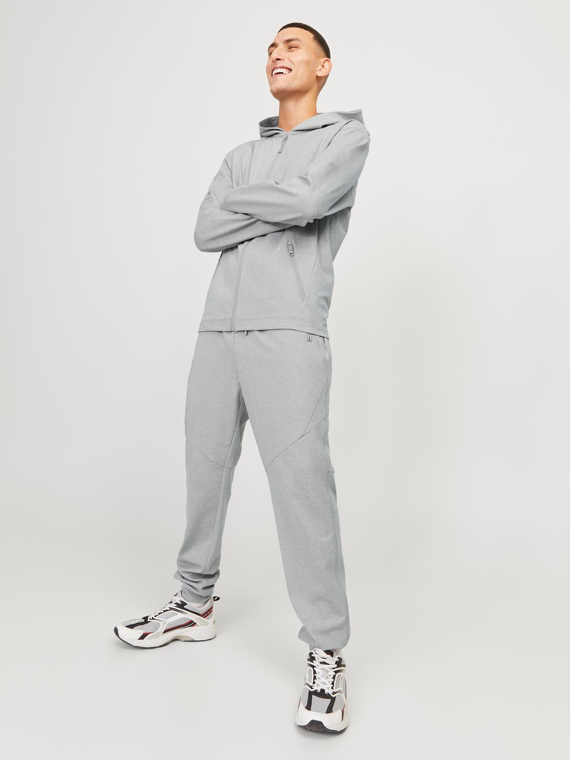 JPSTWILL Pants - Light Grey Melange