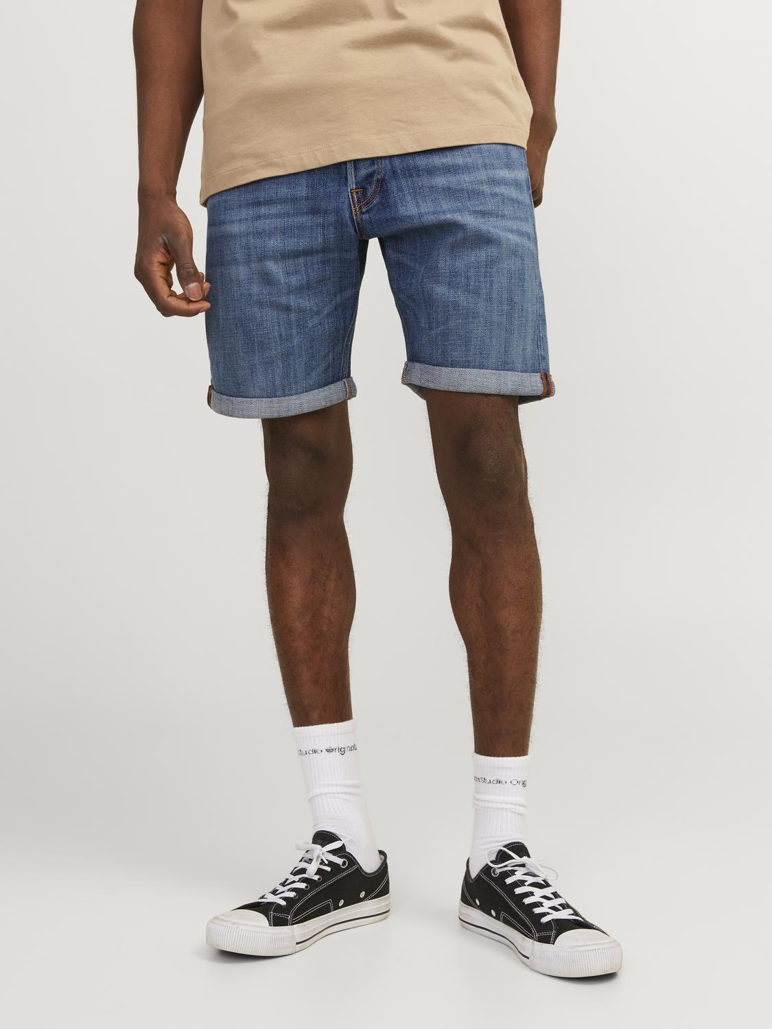 JJICHRIS Shorts - Blue Denim