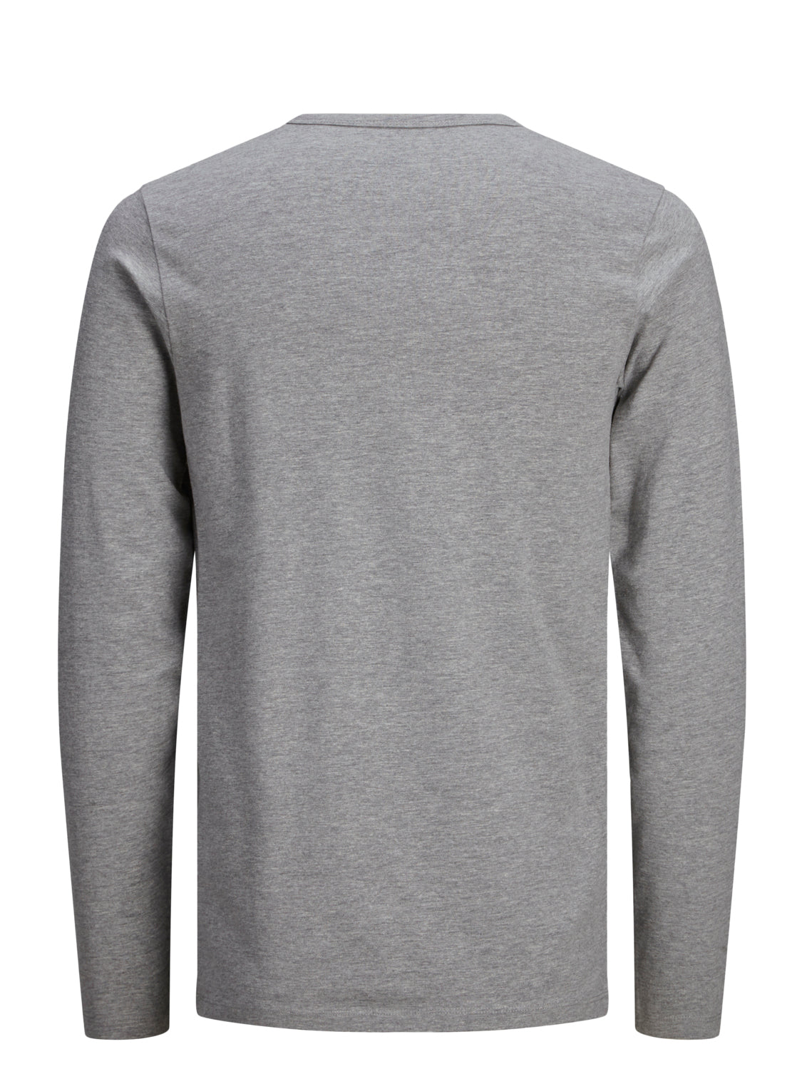 JJEBASIC T-Shirt - LIGHT GREY MELANGE