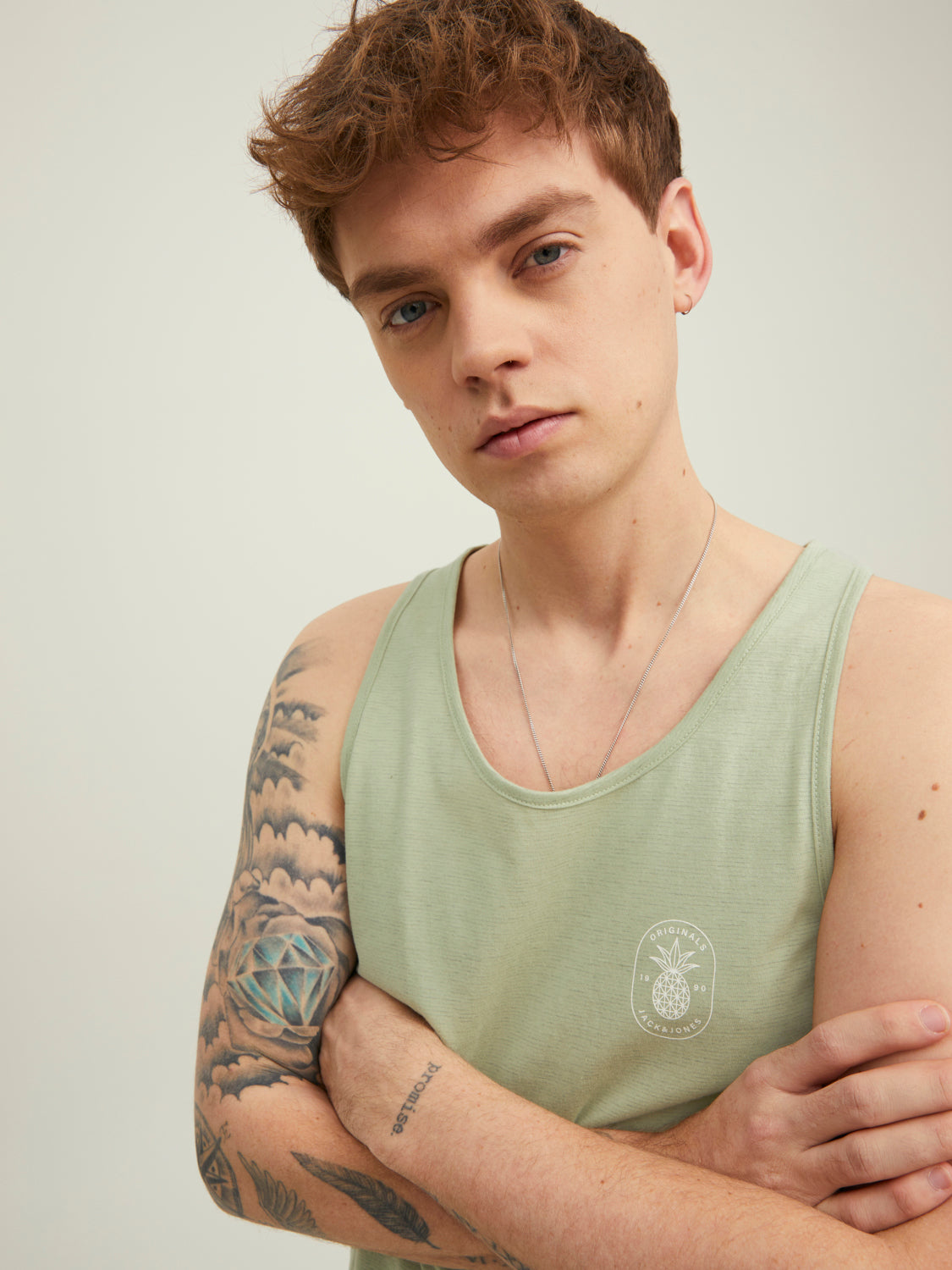 JORVENICE Tank Top - Swamp