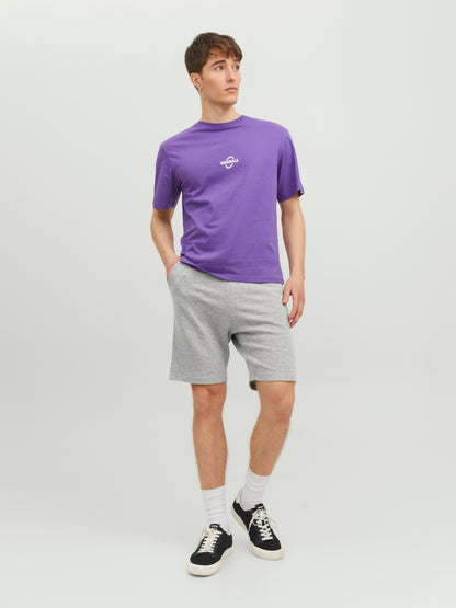 JPSTSHARK Shorts - Light Grey Melange