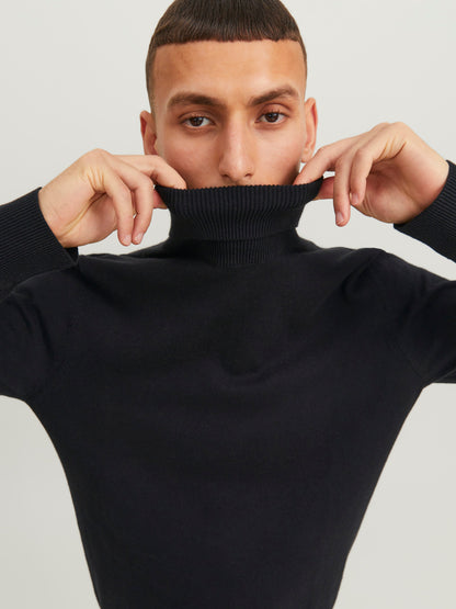 JJEEMIL Pullover - Black