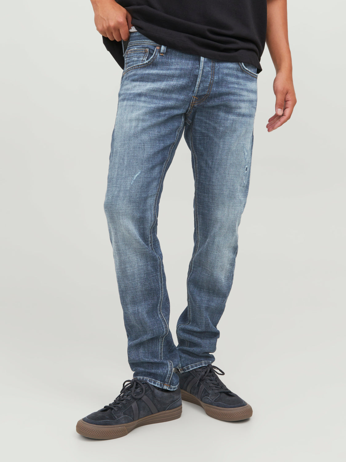 JJIGLENN Jeans - Blue Denim