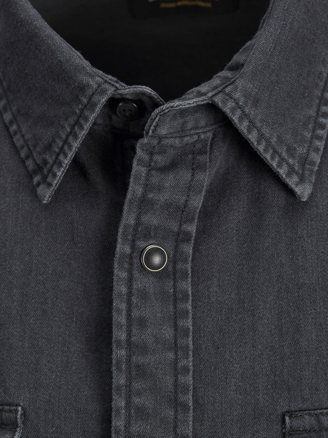 JJESHERIDAN Shirts - Black Denim