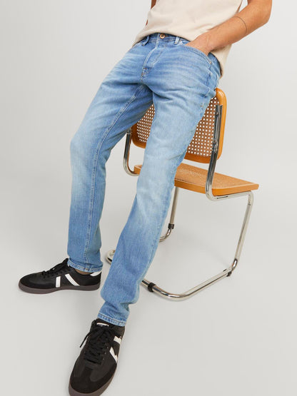 JJIGLENN Jeans - Blue Denim