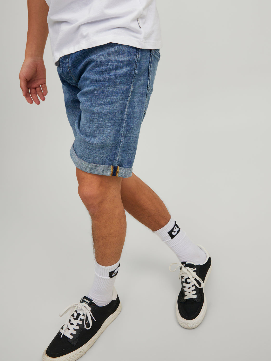 JJICHRIS Shorts - Blue Denim