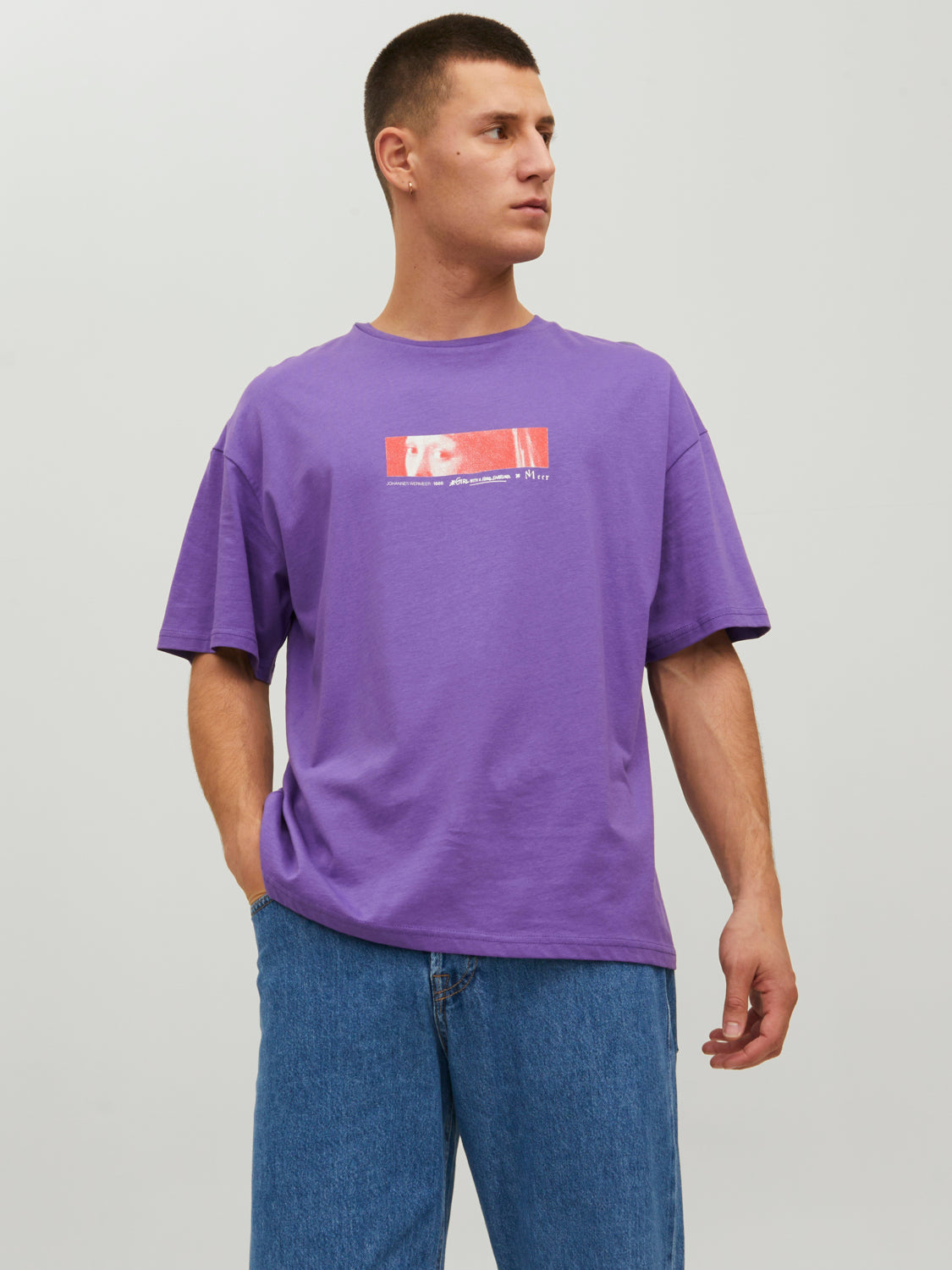 JORMASTERPIECE T-Shirt - Deep Lavender