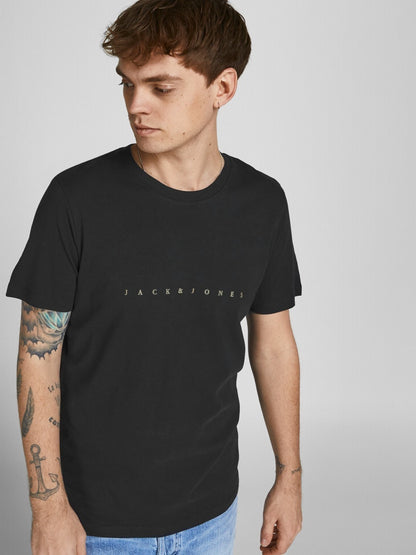 JJFONT T-Shirt - Black