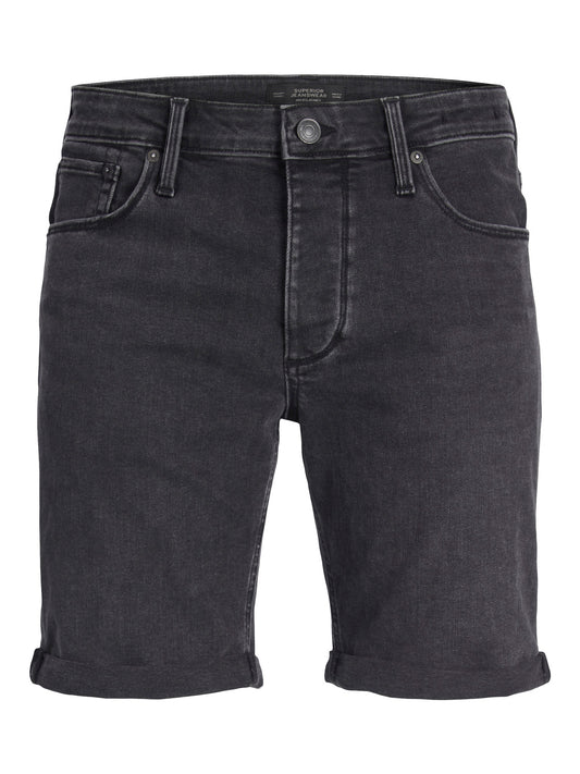 JJIRICK Shorts - Black Denim