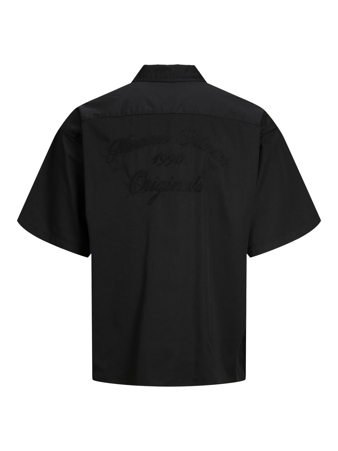 قميص رجالي كاجوال واسع - تصميم عصري وراحة مثالية من الخلف