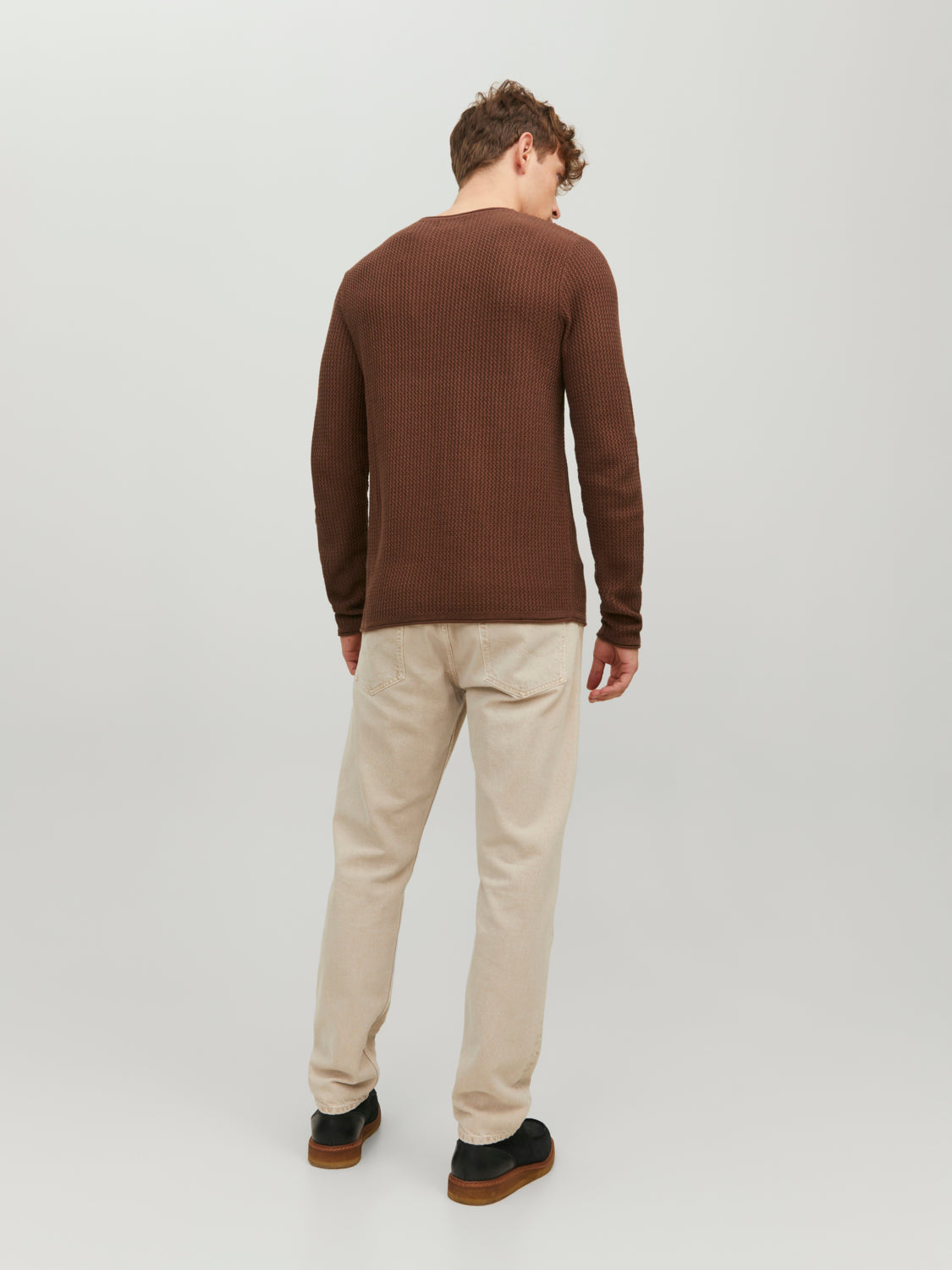 JPRBLUCARLOS Pullover - Cinnamon