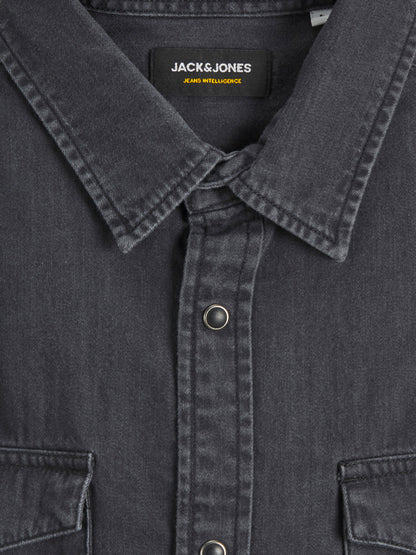 JJESHERIDAN Shirts - Black Denim